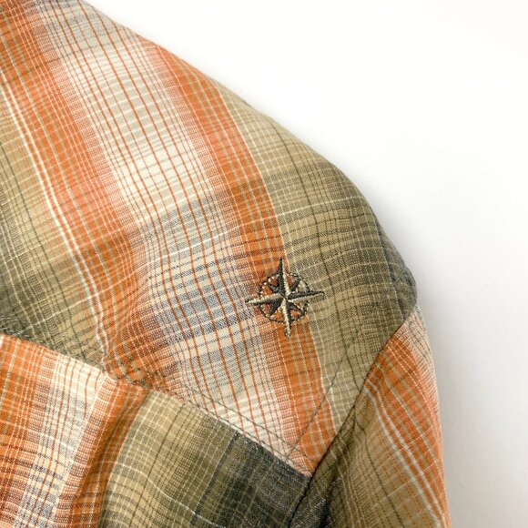 Columbia Lightweight Cotton Plaid Shirt - Picture 6 of 15